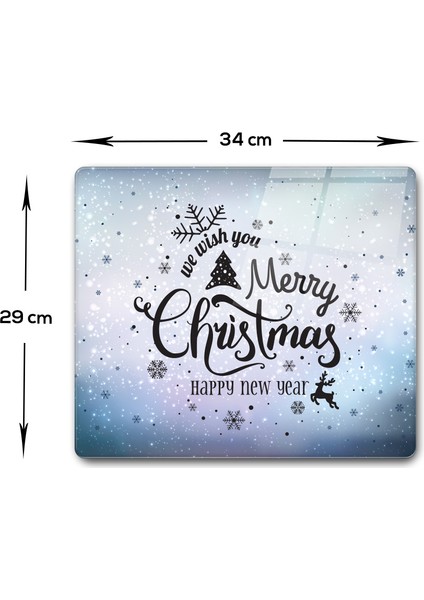 Cam Kesme Tahtası - Cam Kesme Tablası | New Years | 20cm x 30cm fiyatları