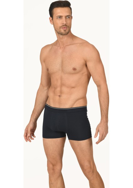 Lacivert Thin Line Boxer