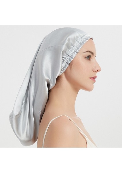 Ipek Uzun Gece Içkisi 100 Dut Ipek Saç Bakımı Perma Kap Güzellik (Yurt Dışından)