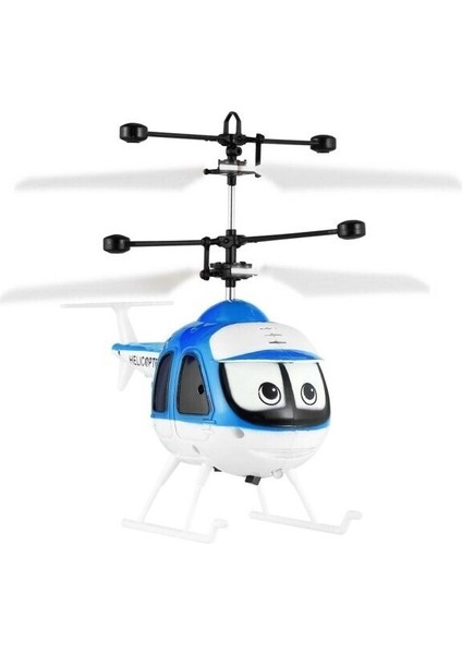 Mini Kızılötesi Sensör Helikopter Uçak 3D Gyro Helikoptero Elektrikli Mikro Helikopter Oyuncak Hediye Çocuklar Için | Rc Uçaklar (Mavi) (Yurt Dışından)