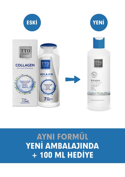 Clinic Kolajen Bakım Şampuanı 400 ml