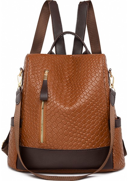 Sırt Çantası Yeni Büyük Kapasiteli Kadın Sırt Çantası Iş ve Seyahat Için Çok Yönlü Moda Çok Amaçlı Sırt Çantası (Yurt Dışından)