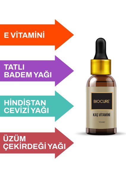 Kaş Vitamini Kaş Bakım Serumu Yağı & E Vitaminli fırsatları