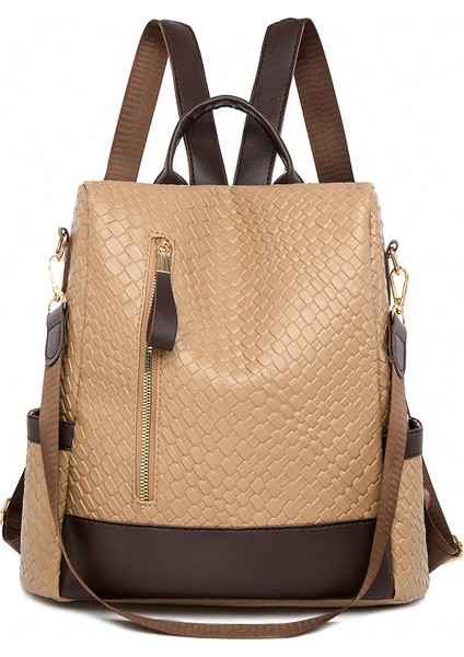 Sırt Çantası Yeni Büyük Kapasiteli Kadın Sırt Çantası Iş ve Seyahat Için Çok Yönlü Moda Çok Amaçlı Sırt Çantası (Yurt Dışından)