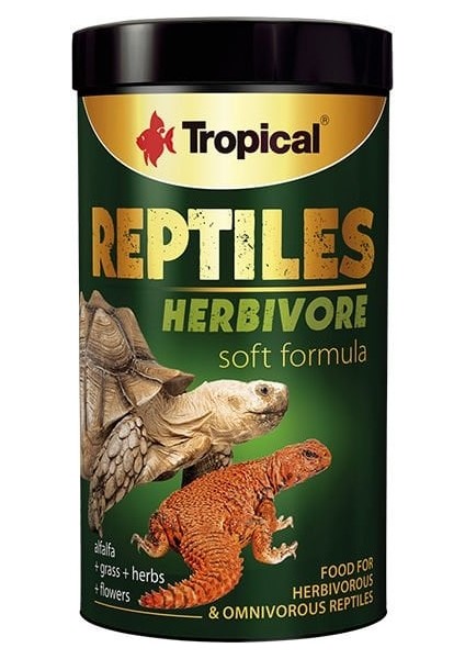 Reptiles Herbivore Soft Otobur ve Omnivor Sürüngenler Için Yem 250 ml 65 gr - 5900469116340