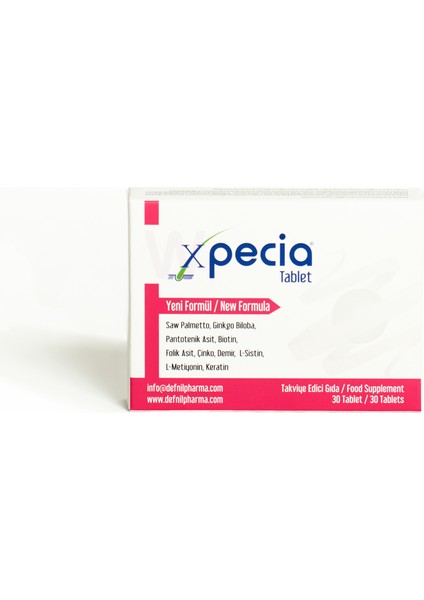 Xpecia Kadın 30 Tablet