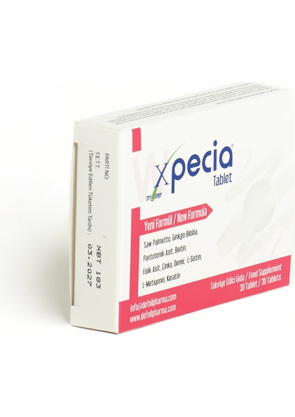 Xpecia Kadın 30 Tablet fiyatları