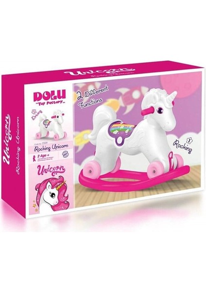 Unicorn Sallanan Tekerlekli At Pembe modelleri