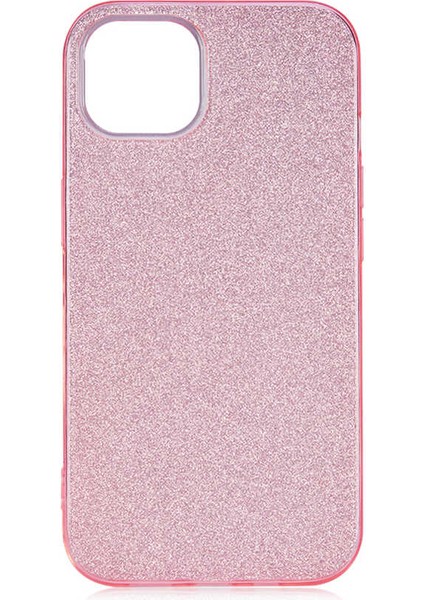 Tecno Gelisen Apple iPhone 13 - Uyumlu Zore Shining Silikon-Rose Gold