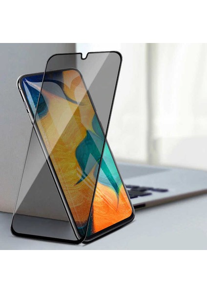 Tecno Gelisen Xiaomi Redmi 9A Uyumlu Davin 5d Privacy Cam Zore Ekran Koruyucu