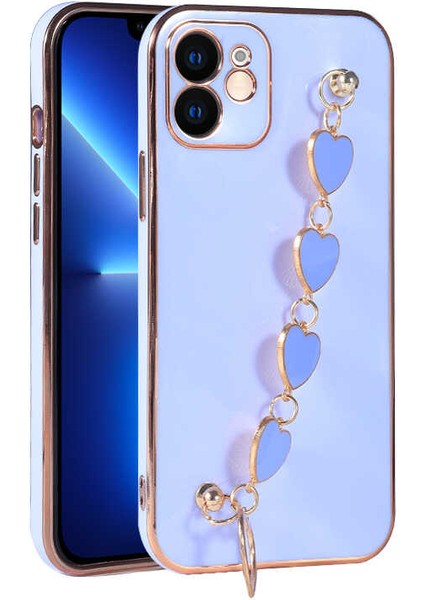 Apple iPhone 11 - Uyumlu Zore Kalbim Kapak-Lila
