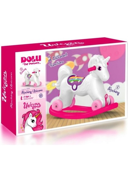 Unicorn Sallanan Tekerlekli At