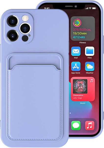 Apple iPhone 12 Pro Max - Uyumlu ​​zore Ofix Kapak-Lila