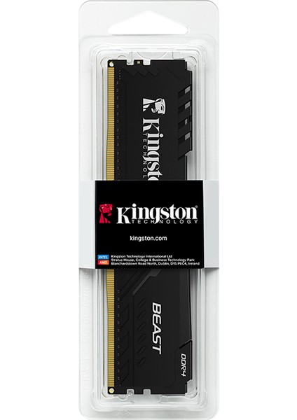 32GB 3600MT/s DDR4 CL18 DIMM Beast Black Turkey KF436C18BB/32TR - RAM