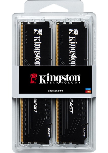 16GB 5600MT/s DDR5 CL36 DIMM (Kit of 2) Beast Black EXPO Turkey KF556C36BBEK2-16TR - RAM
