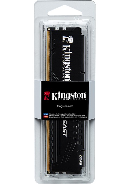 16GB 6000MT/s DDR5 CL36 DIMM Beast Black EXPO Turkey KF560C36BBE-16TR - RAM
