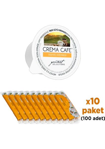 Enka Gurme Kahve Kreması 15 ml x10 100'lü