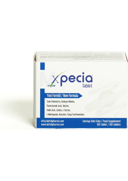 Xpecia Erkek 120 Tablet