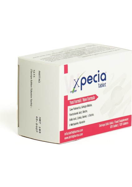 Xpecia Kadın 120 Tablet fiyatları