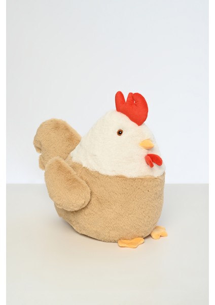 Tavuk 35 cm Sevimli Peluş Oyuncak, Hediyelik Oyuncak, Bebek Yastığı