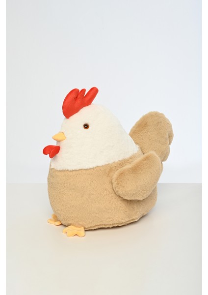 Tavuk 35 cm Sevimli Peluş Oyuncak, Hediyelik Oyuncak, Bebek Yastığı
