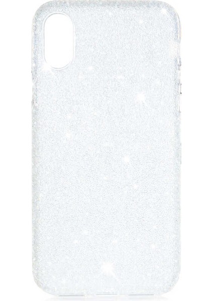 iPhone Xs 5.8 - Uyumlu ​​​zore Eni Kapak-Renksiz