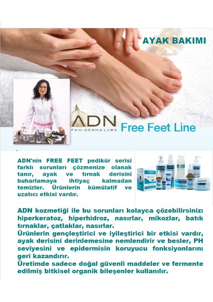 Refreshing & Relaxing Feet Gel - Ayak Jeli,  120 Ml.