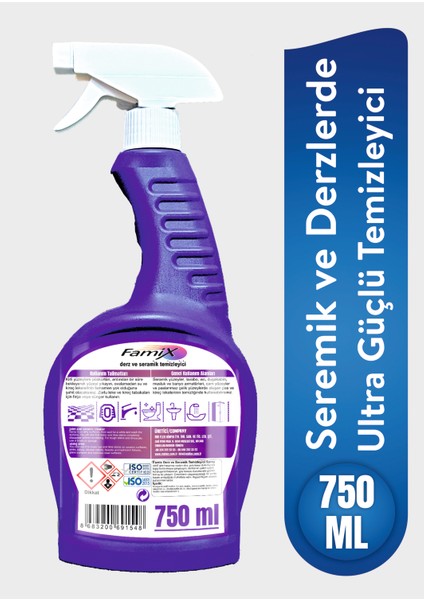 Derz ve Seramik Temizleyici Sprey 750 ml