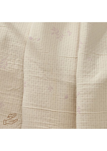 - Petal Bebek Battaniye %70 Bambu %30 Micro Kumaş 110CM x 150CM Pembe