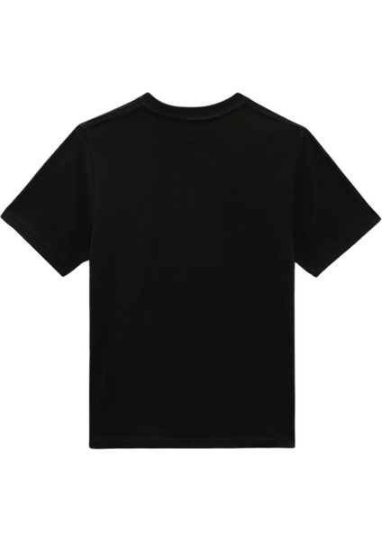 By Left Chest Tee Siyah T-shirt