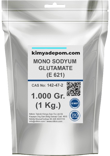 Monosodyum Glutamat Msg (E621) Çin Tuzu 1 kg