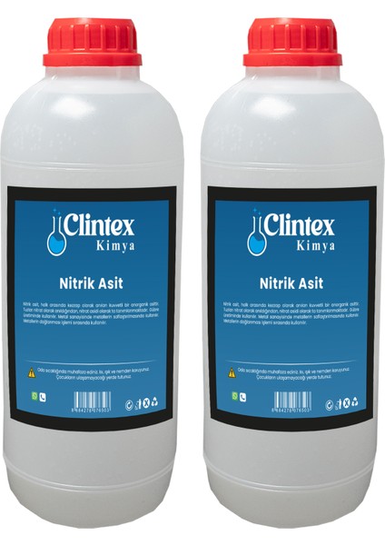 Clintex Kimya Nitrik Asit %55 2x1.5 kg