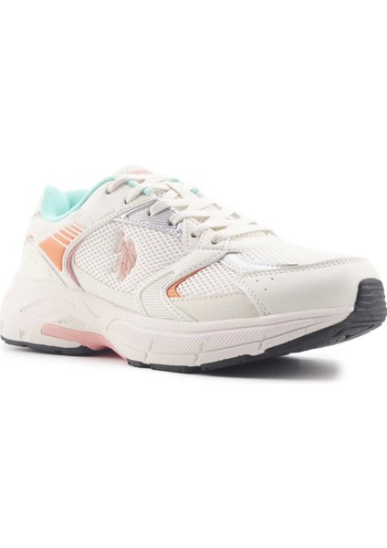 Felix Kadin Ayakkabı - Bej Turuncu Yesil