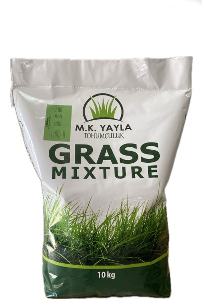 M.K. Yayla Tohumculuk Grass Mixture 6'lı Karışım Ithal Çim Tohumu - 6'lı Mix - 10 kg