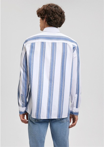 Çizgili Gömlek 0210868-70739 fırsatları