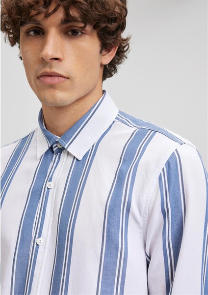 Çizgili Gömlek 0210868-70739 indirimleri