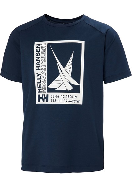 Helly Hansen Jr Port Çocuk Kısa Kollu T-Shirt