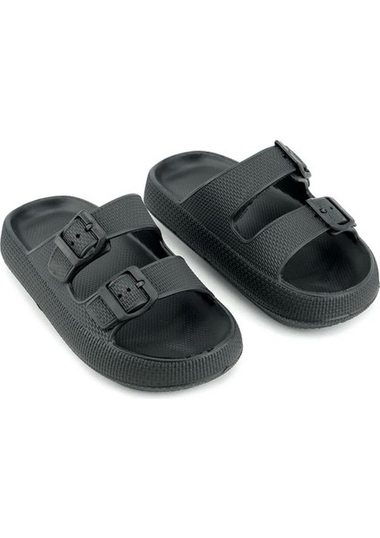 Yazlık Iki Toka Ayarlanabilir Islak Zemine Uygun Erkek Terlik