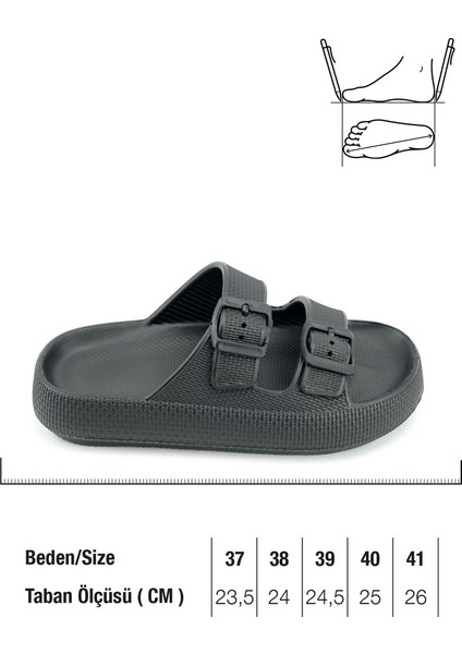 Yazlık Iki Toka Ayarlanabilir Islak Zemine Uygun Erkek Terlik modelleri