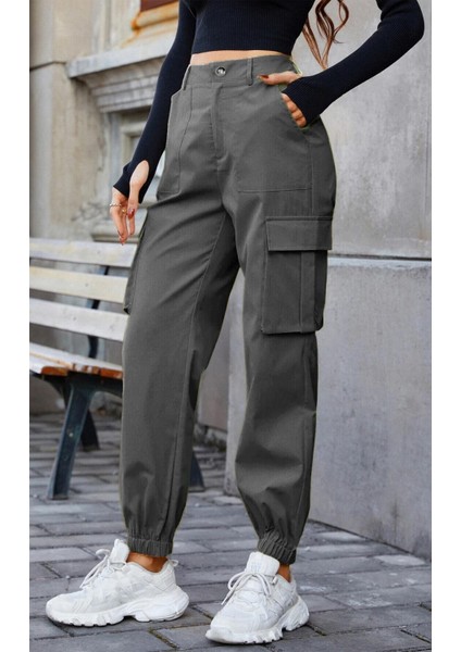 Kadın Hiking Cargo Hızlı Kuruma Hafif Esnek Cepli Kargo Pantolon