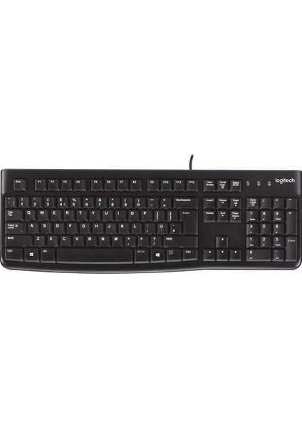 Logıtech K120 Kablolu Standart Q Klavye