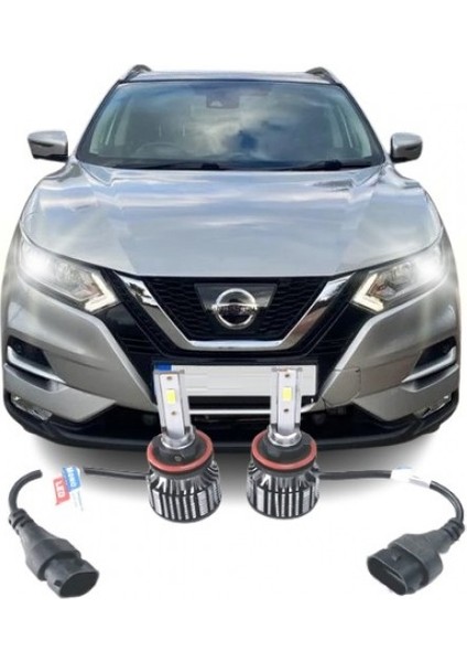 Nıssan Qashqai J11 (2018-2021) LED Kısa Far Ampulü Mono H11