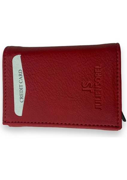 Otomatik Mekanizmalı Kartlık Rfid Korumalı Para & Kartlık Unisex Cüzdan Çıtçıtlı fırsatları
