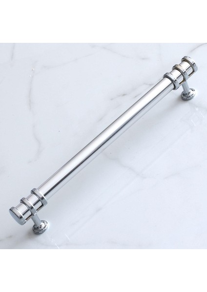 Yüzük Kulp 224 mm Krom Metal Mobilya Mutfak Çekmece Dolap Kapak Kulpları Dolabı Kulbu Kulpu 22.4 cm