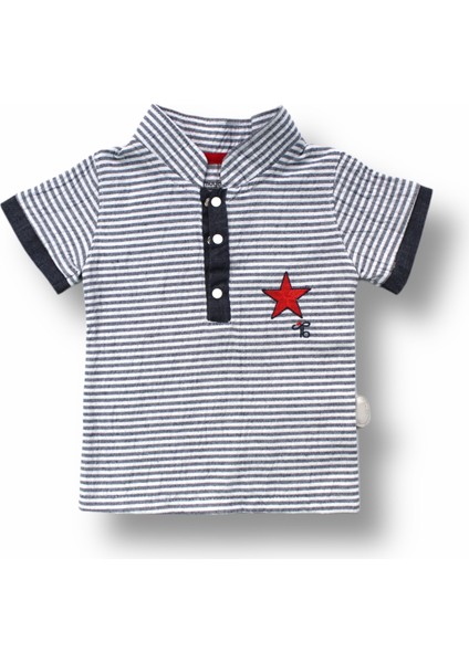 6-9 9-12 12-18 Ay Vip Yaka Şapkalı Kısa Kollu Sweat 3lü Erkek Bebek Takımı fiyatları