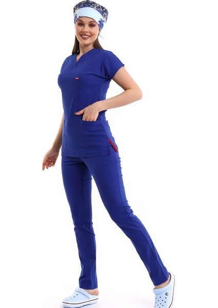 Bflex Yarasa Kol Forma Takım - 4816 Saks Mavisi