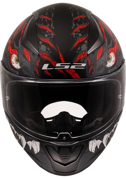 Rapıd 2 Kaıju Mat Siyah-Kırmızı-Beyaz Kask fırsatları