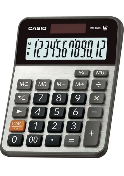 DX-120 B Masa Üstü Hesap Makinesi 12 Hane Metal Yüzey