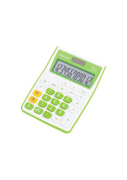 1122 Hesap Makinesi 12 Haneli Yeşil