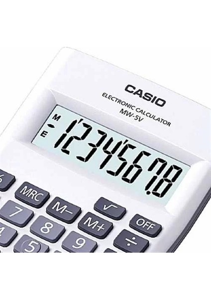 MW-5V-WE Beyaz Renkli Mini Masaüstü Hesap Makinesi (8 Haneli) fiyatları